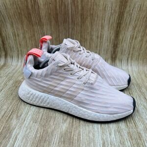 Adidas‎ NMD R2 Women's Size 7.5 Linen Athletic Sneakers Shoes BA7260